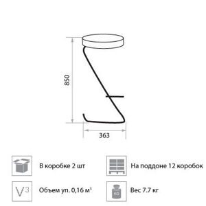 Kreslo Zeta Hoker schema